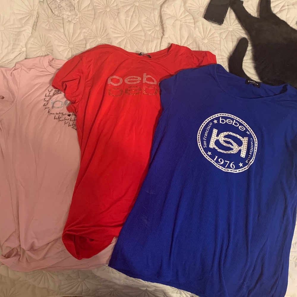 Lot Of 3 BeBe Shirts